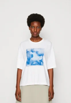 ESPRIT Tee- T-Shirt Print - White