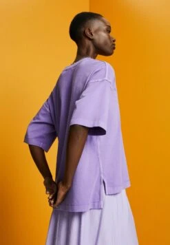 ESPRIT Oversize - T-Shirt Basic - Purple -Esprit c6a1ed8db69f46eb85d626dc290aa986