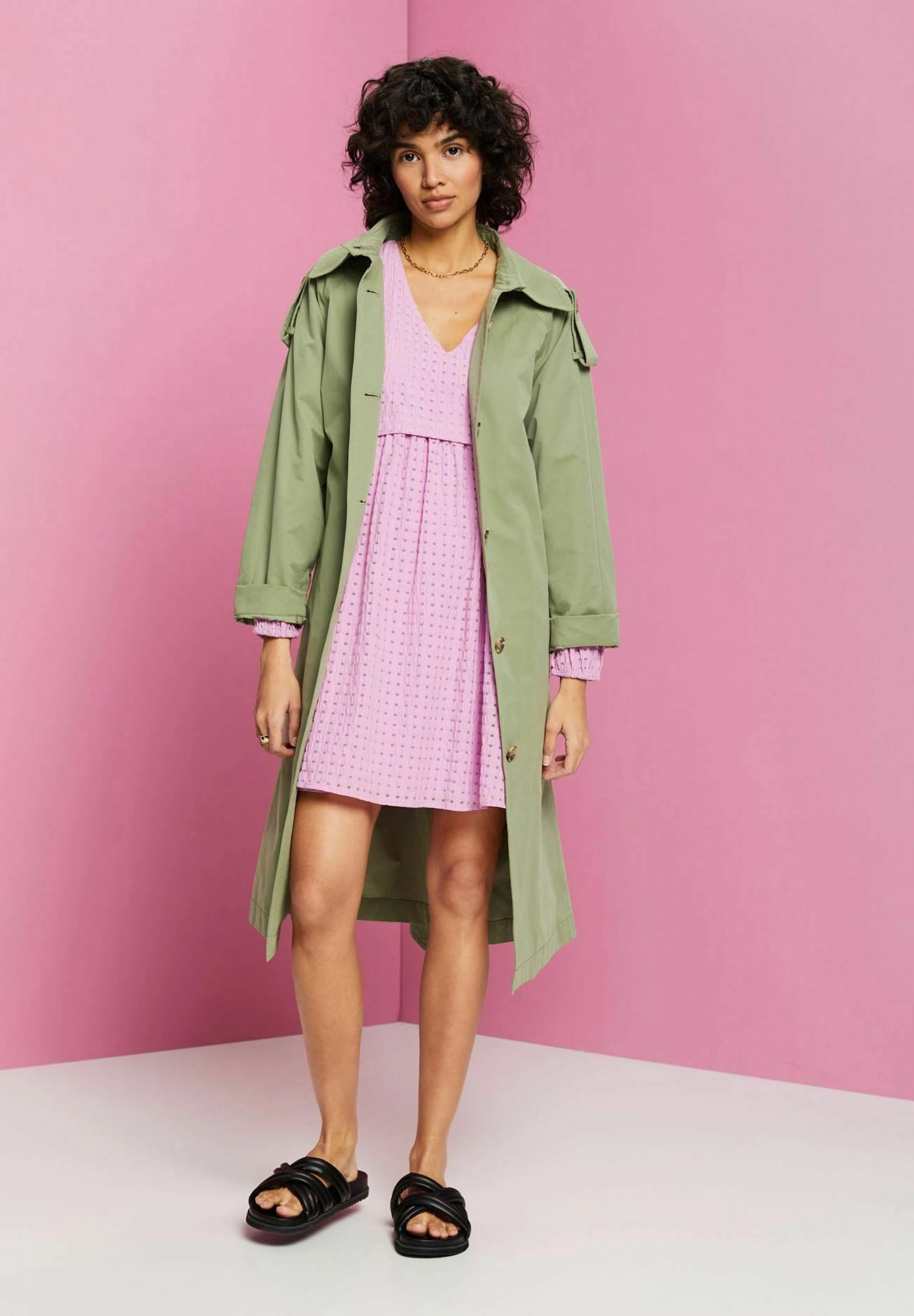 Edc By Esprit Light - Jurk - Lilac 3 Edc By Esprit Light - Jurk - Lilac - Afbeelding 3