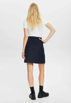 ESPRIT Regular Fit - A-Lijn Rok - Navy -Esprit c7419bf7a6ad4afc9ef345de6608e8ff