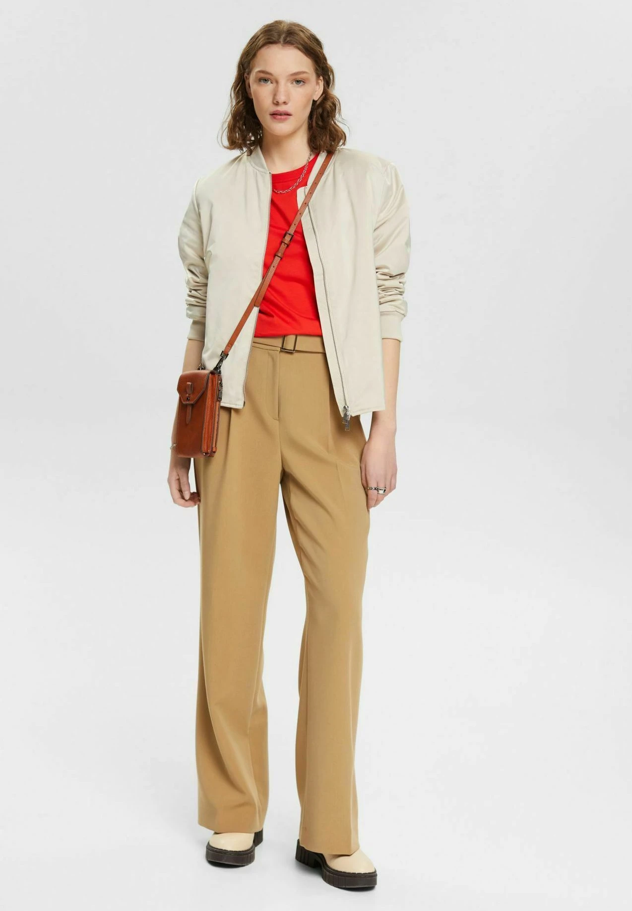 ESPRIT T-Shirt Basic - Red 2 ESPRIT T-Shirt Basic - Red - Afbeelding 2