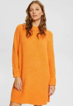 ESPRIT Dress - Gebreide Jurk - Golden Orange