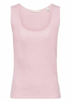 Edc By Esprit Mit Pointelle Muster - Top - Pink Fuchsia -Esprit c8a6193c21d048f4a4102e6d51761395