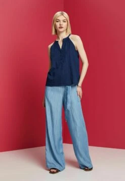 ESPRIT Regular Fit - Top - Navy -Esprit c95a1bb97089420fb8ad2ccc8b55cd53