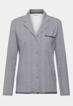 ESPRIT Mit Spitze - Pyjamashirt - Navy -Esprit cb5fdadc3e904765a9999e71105f7678