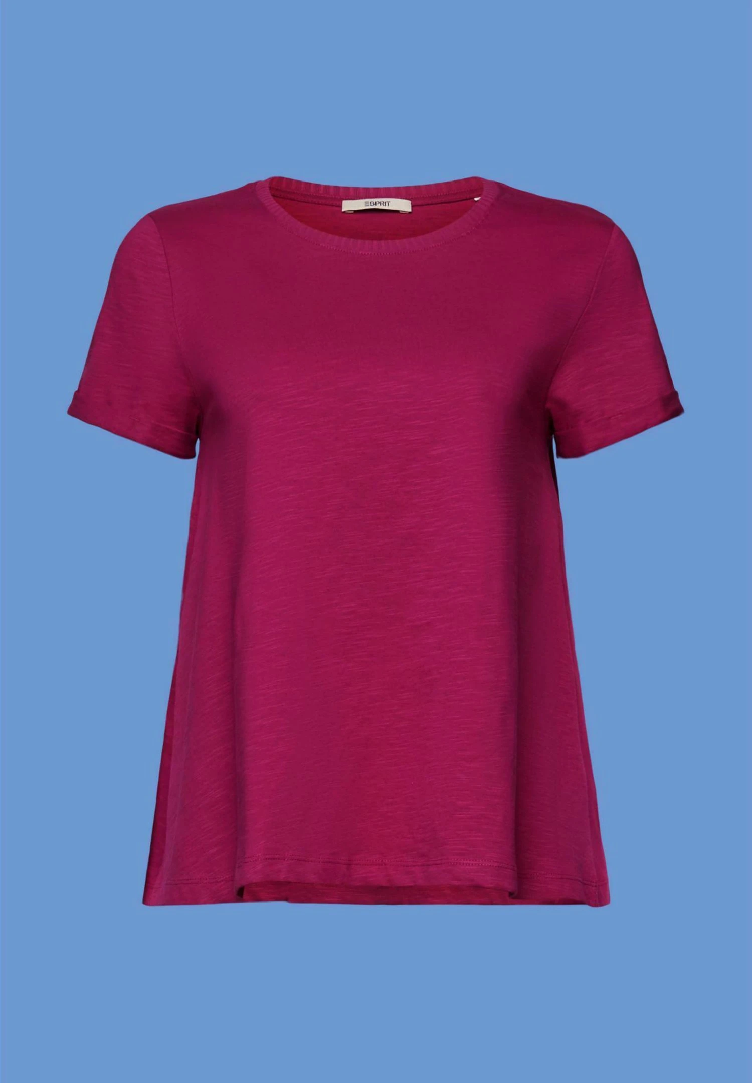 ESPRIT T-Shirt Basic - Dark Pink 10 ESPRIT T-Shirt Basic - Dark Pink - Afbeelding 10