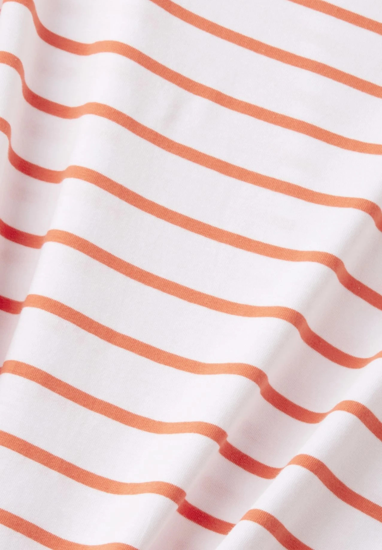 ESPRIT Sslv Stripe - T-Shirt Print - Orange Red 7 ESPRIT Sslv Stripe - T-Shirt Print - Orange Red - Afbeelding 7