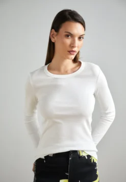 ESPRIT Roundneck - Longsleeve - White