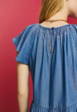 Edc By Esprit Light - Spijkerjurk - Blue Medium Washed New -Esprit cefbdabd466544499574569f86b91aeb