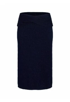 ESPRIT Gerippter Metallic Mit Twist-Effekt - Kokerrok - Navy -Esprit d0598e4a1f8a43c8bbd27c8d4eef52ea