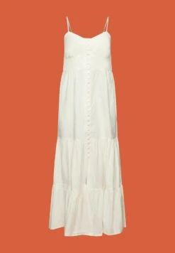 ESPRIT Träger - Maxi-Jurk - White -Esprit d15bba3e2b0a47d99468177b70ca1e20
