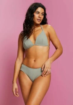 ESPRIT Recycelt Strukturierte - Bikinibroekje - Khaki Green -Esprit d2c4d65487cc4def9b053e6905ac464d