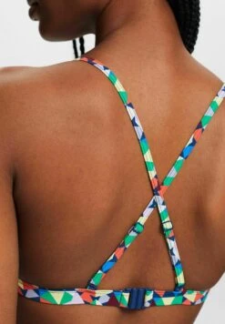 ESPRIT WattiertesMit Allover-Muster - Bikinitop - Green -Esprit d49f7dd561dc4075aabb19846716d245
