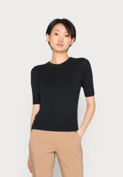 Edc By Esprit Short Sleeve - T-Shirt Basic - Black