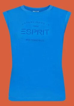 ESPRIT T-Shirt Print - Bright Blue -Esprit d623312b6e314c40978e41742f976b93