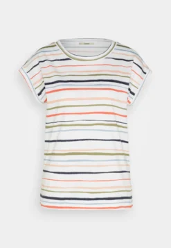 ESPRIT Stripe - T-Shirt Print - White -Esprit d6a33b462e34441bb4dcd5f62ea2980d scaled