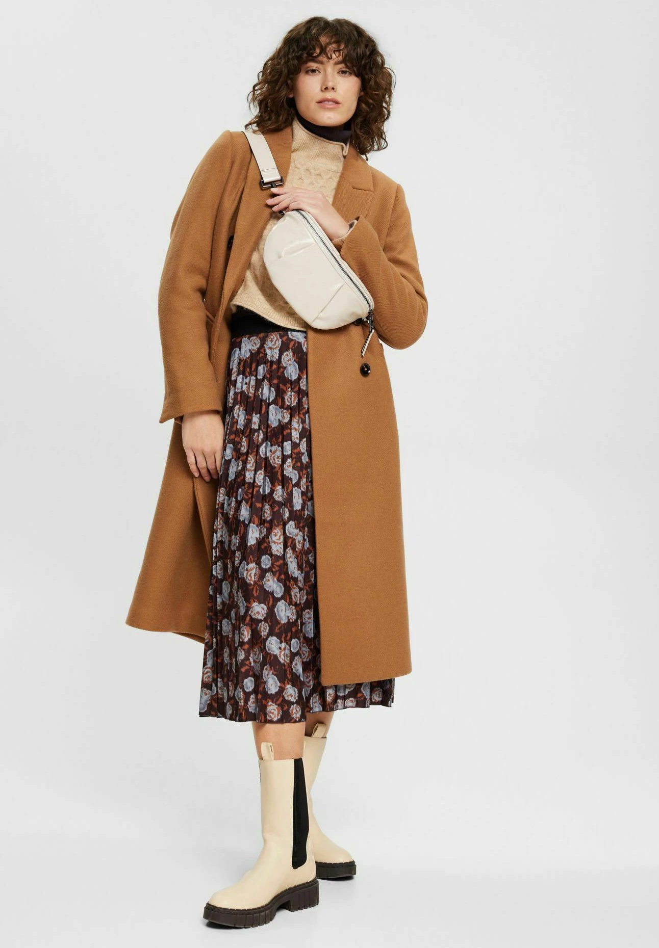 ESPRIT Gemusterter - A-Lijn Rok - Black 2 ESPRIT Gemusterter - A-Lijn Rok - Black - Afbeelding 2