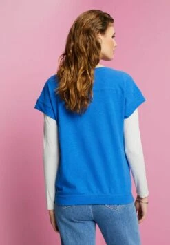 ESPRIT T-Shirt Basic - Bright Blue 14 ESPRIT T-Shirt Basic - Bright Blue -Esprit d8ac29684011484a9d8c6d01aaa60559