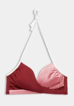 ESPRIT Tayrona Wattiertes In Wickelform - Bikinitop - Dark Red -Esprit d930493839d841848af5daf20885a717