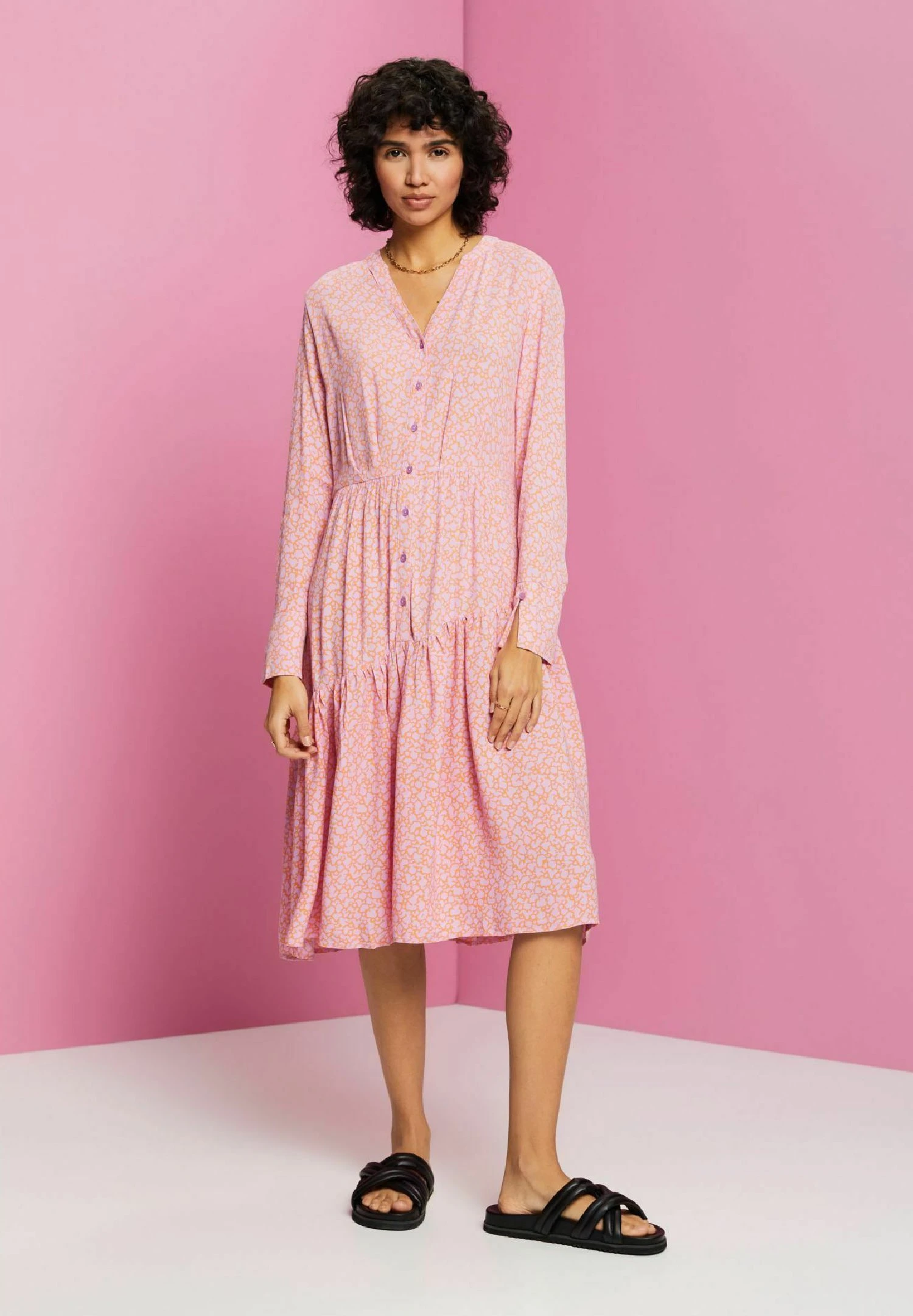 ESPRIT Jurk - Lilac 4 ESPRIT Jurk - Lilac - Afbeelding 4