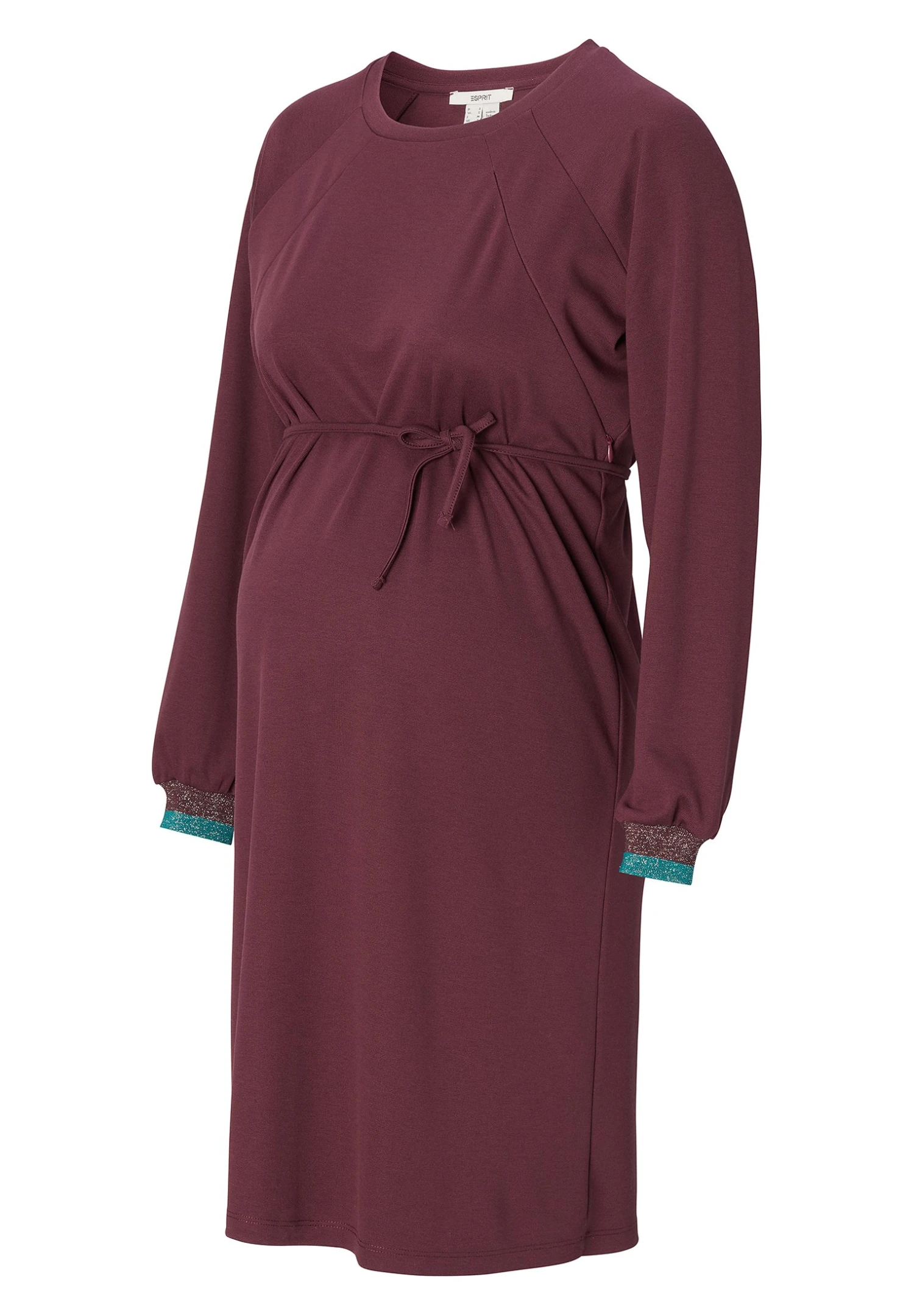 Jerseyjurk - Plum Brown 5 Jerseyjurk - Plum Brown - Afbeelding 5
