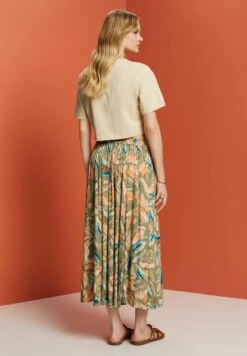 ESPRIT Light - Plooirok - Light Khaki -Esprit db7b7b0f9c0f4f539a4319d7b2546950