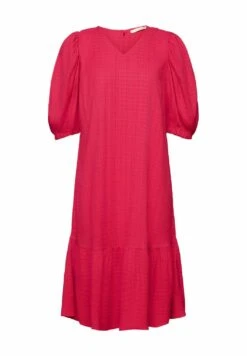 Edc By Esprit Strukturiertes- Jurk - Dark Pink -Esprit dd95d53bbe2f47e1a42a28ca48f189bf