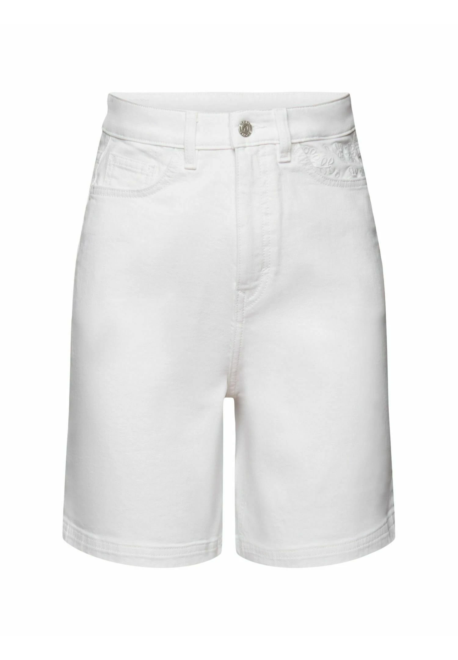 ESPRIT Jeansshort - White 9 ESPRIT Jeansshort - White - Afbeelding 9