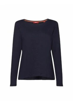 ESPRIT Longsleeve - Navy -Esprit ddfe2688db24429c9f99770ba8e1ad85