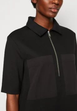ESPRIT Zip Dress - Jerseyjurk - Black -Esprit e0697be226534bb5bf3c2de8a09e84da scaled