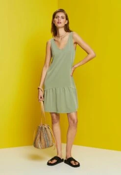 ESPRIT Gebreide Jurk - Light Khaki -Esprit e1c82f1b6c794811aa6028f036476f55