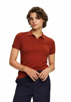 ESPRIT Poloshirt - Rust Brown -Esprit e739479e4ef9423fa37445be9129c8d0