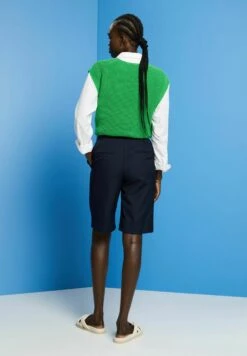 ESPRIT Mit Hohem Bund - Shorts - Navy -Esprit e8603a9d6289492a80765170d9b13a8b