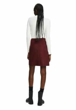 ESPRIT Regular Fit - A-Lijn Rok - Aubergine -Esprit ea3d3700a8c04d57a361818878f64417