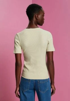 ESPRIT Kurzarm - T-Shirt Basic - Dusty Green -Esprit eb8df0f7950e47dba60097253fc888f1