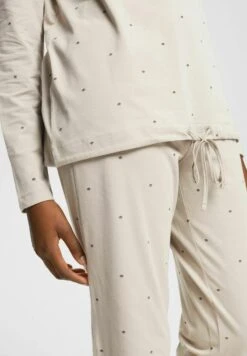 ESPRIT Set Seasonal Print Cocve Pj Allls - Pyjama - Light Taupe 13 ESPRIT Set Seasonal Print Cocve Pj Allls - Pyjama - Light Taupe -Esprit ec831de518c544e79cc365f4d3560450