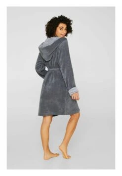 ESPRIT Mit Streifen - Badjas - Grey Steel 9 ESPRIT Mit Streifen - Badjas - Grey Steel -Esprit eca1118577224326989a8f4c1dc59ba2