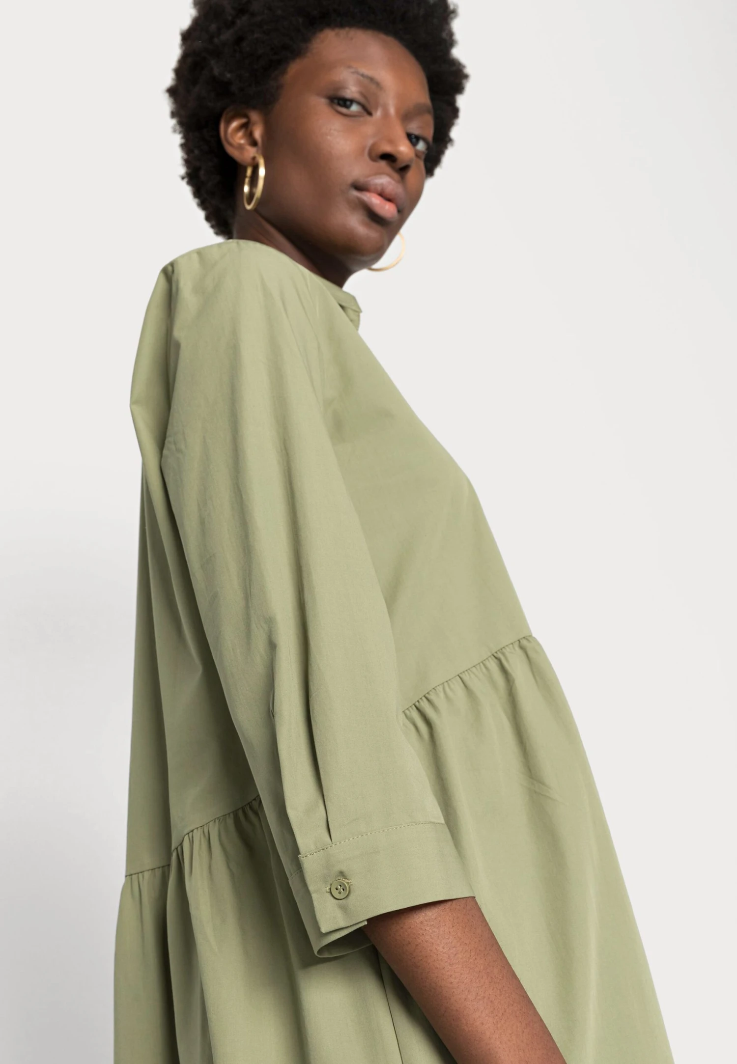 ESPRIT Dresses Light - Jurk - Light Khaki 5 ESPRIT Dresses Light - Jurk - Light Khaki - Afbeelding 5