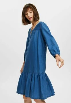 ESPRIT Light- Spijkerjurk - Navy