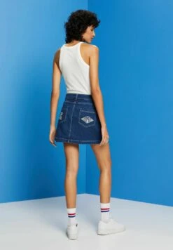 ESPRIT Jeansrok - Blue Medium Washed New -Esprit ef79282b8ff8453cb89597be028335e3
