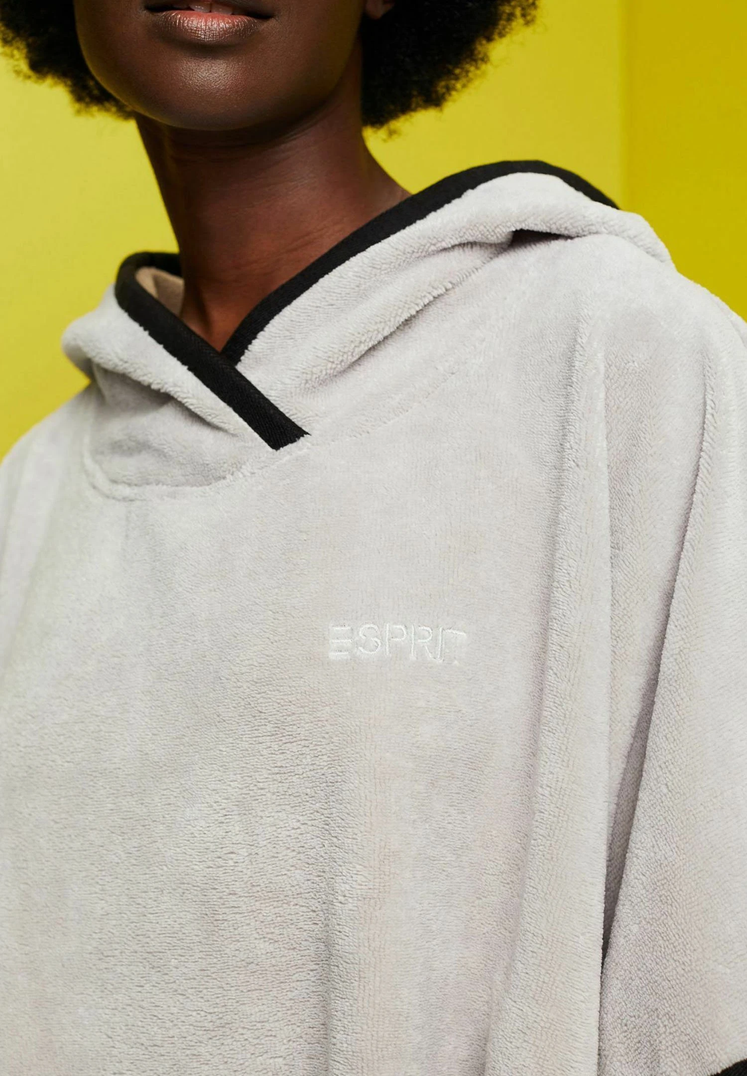 ESPRIT Unisex- Badjas - Stone 5 ESPRIT Unisex- Badjas - Stone - Afbeelding 5