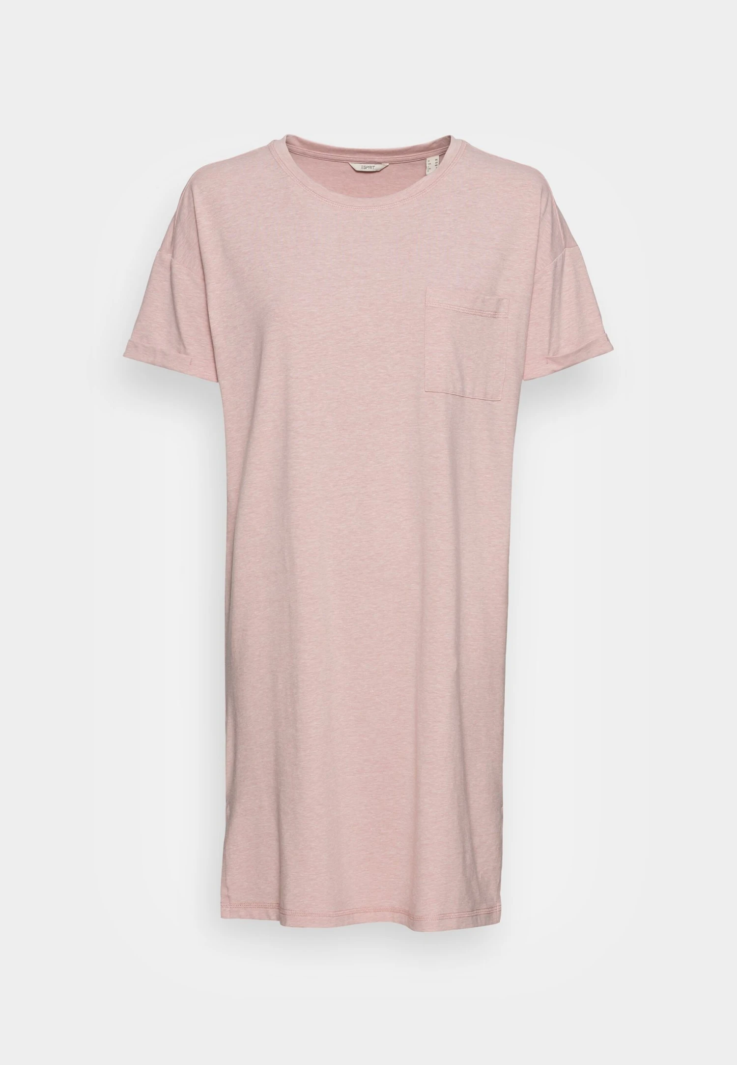 ESPRIT Cosy Melange Short Sleeve Melange - Nachtjapon - Old Pink 3 ESPRIT Cosy Melange Short Sleeve Melange - Nachtjapon - Old Pink - Afbeelding 3
