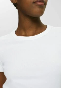 ESPRIT Mit Rundhalsausschnitt - T-Shirt Basic - White -Esprit f04f0a70e660429fbbafa65fe87f3199