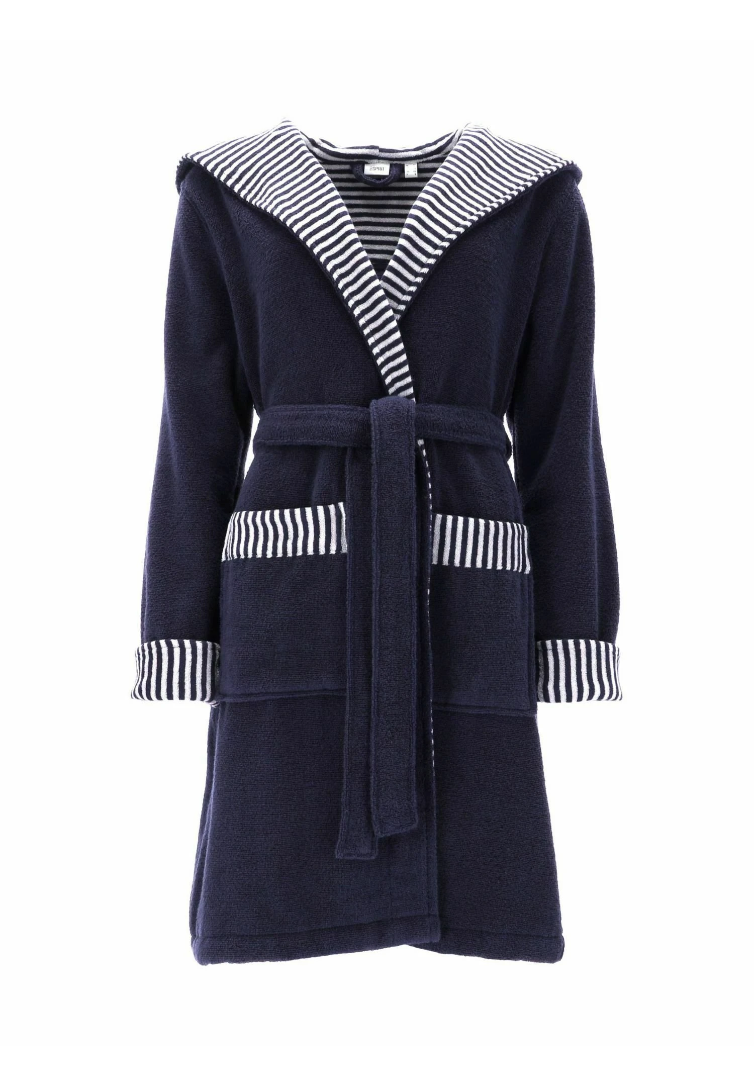 ESPRIT Mit Streifen - Badjas - Navy Blue 1 ESPRIT Mit Streifen - Badjas - Navy Blue