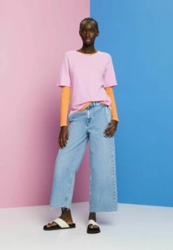 ESPRIT T-Shirt Basic - Lilac -Esprit f1e53b7fae5944a58084d574579cc168