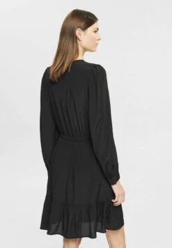 ESPRIT Mini Mit Bindedetail - Jurk - Black -Esprit f30bd672e794451d9ecac2f6b7251e7b