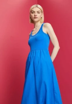 ESPRIT Gebreide Jurk - Bright Blue -Esprit f54145736a4340cca29821fca0c8a444