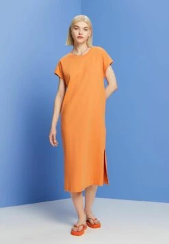 ESPRIT Gebreide Jurk - Orange -Esprit f69803cc2baf4ef59e538c7353ef012b