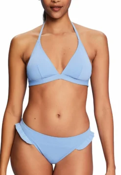 ESPRIT Wireless Halterneck With Cupsize - Bikinitop - Light Blue Lavender