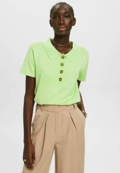 ESPRIT Kurzarm - Poloshirt - Citrus Green